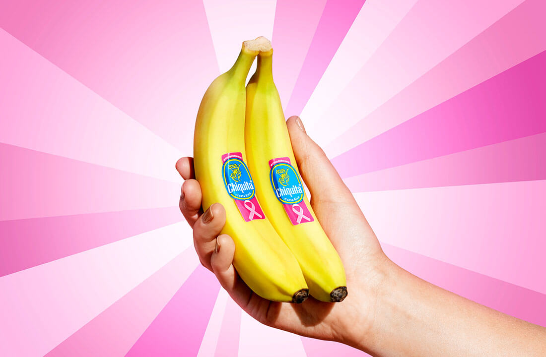 Chiquita Pink Sticker 2019