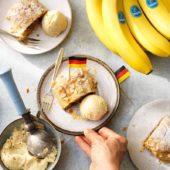 Chiquita Bananen- Strudel mit Mandeln