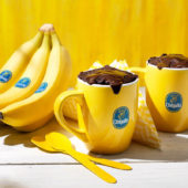 Brownie Tassenkuchen mit Chiquita Bananen