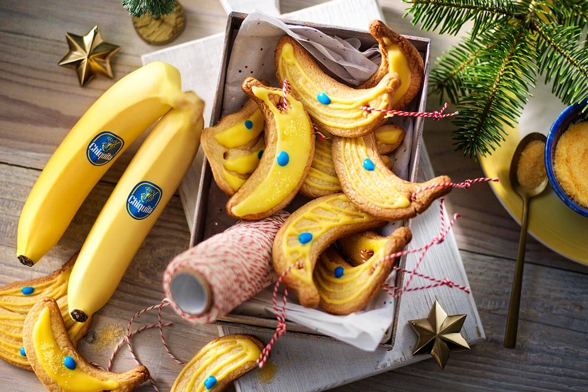 Chiquita Bananen-Weihnachtsplätzchen