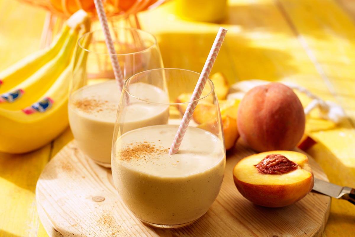 Easy Peachy Keen Chiquita Bananen-Smoothie