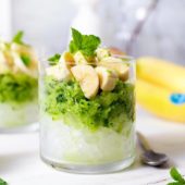 Gesunde Gurken-Granita mit Chiquita Banane und Minze