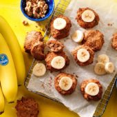 Vegane Chiquita Bananenbrotplätzchen aus überreifen Bananen | Chiquita-Rezepte