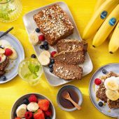 Chiquita Bananenbrot mit Haferflocken