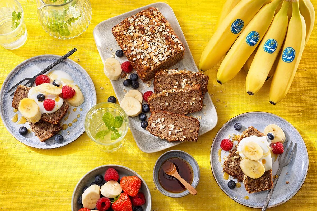 Chiquita Bananenbrot mit Haferflocken