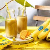 Smoothie mit Chiquita Banane, Orange und Ingwer