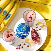 Smoothie mit Chiquita Banane und Granatapfel