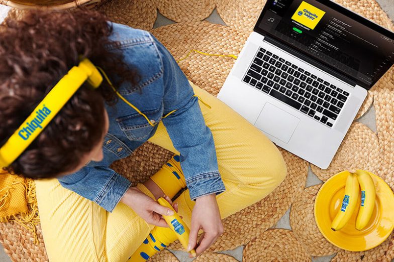 Chiquita und den Spotify-Playlists Sticker Kollektion