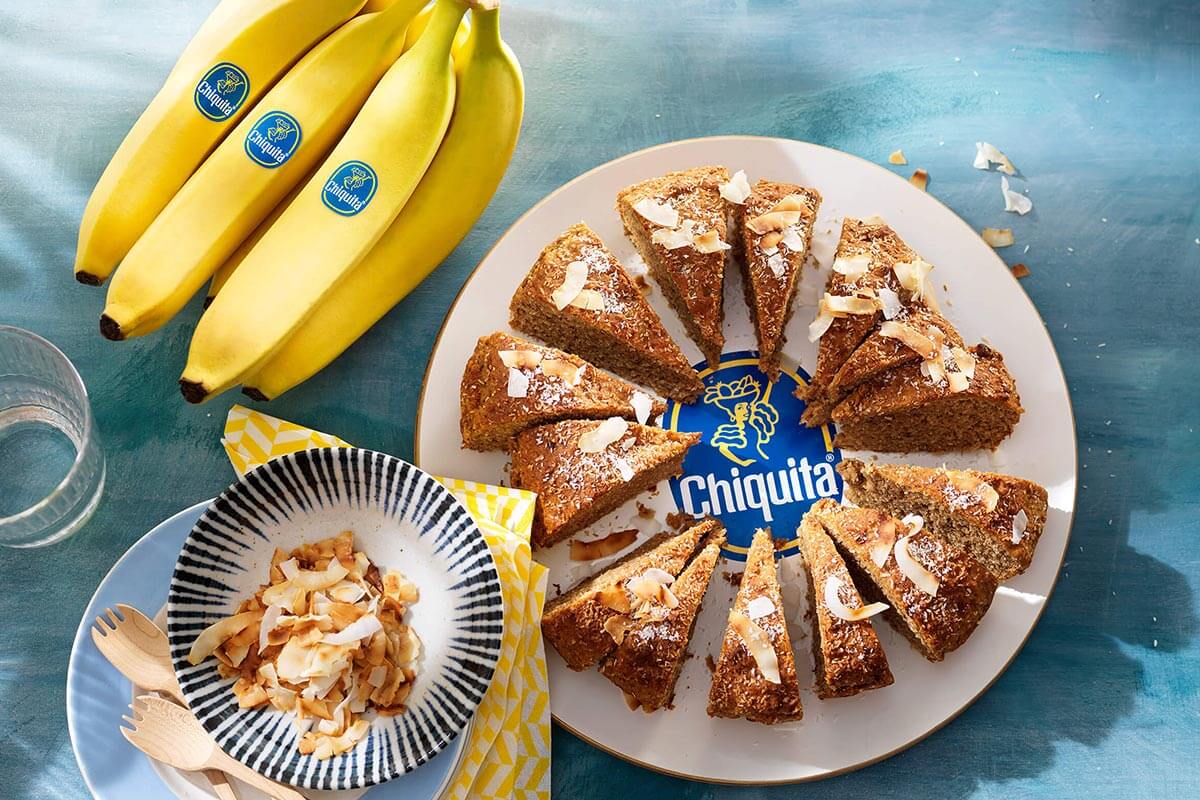 Chiquita Bananenbrot mit Kokos