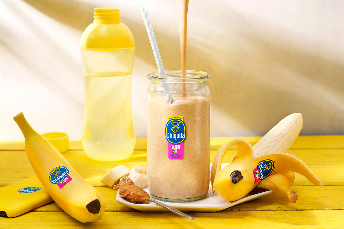 Pre-Workout-Shake mit Erdnussbutter und Chiquita Banane | Chiquita Rezepte