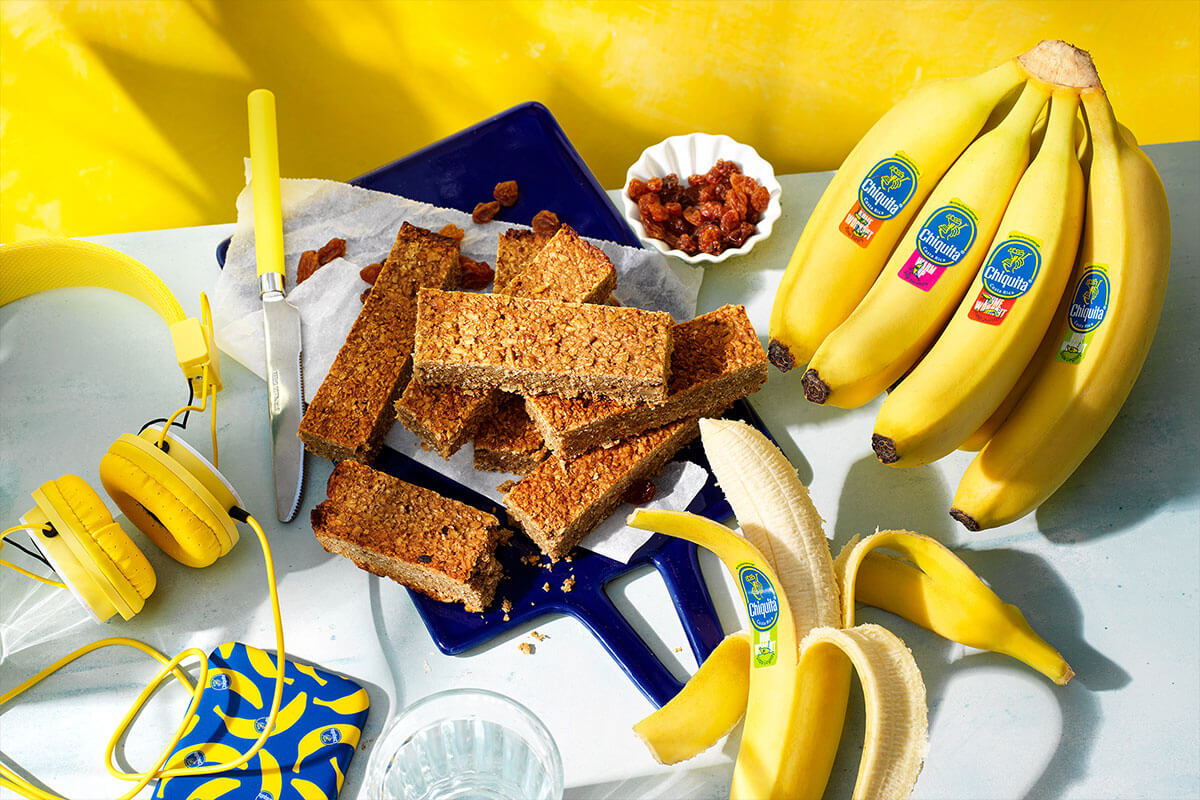 Chiquita Bananenbrot-Proteinriegel snappen
