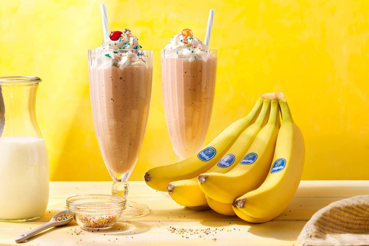 Retro-Milchshake mit Chiquita Bananen und Vanille | Chiquita Rezepte