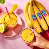 Smoothie mit Chiquita Bananen, Birnen und Kurkuma