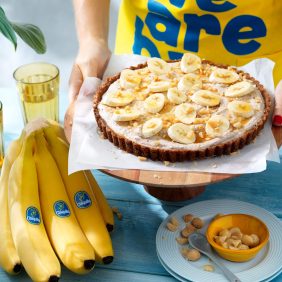Einfacher Kuchen mit Chiquita Banane