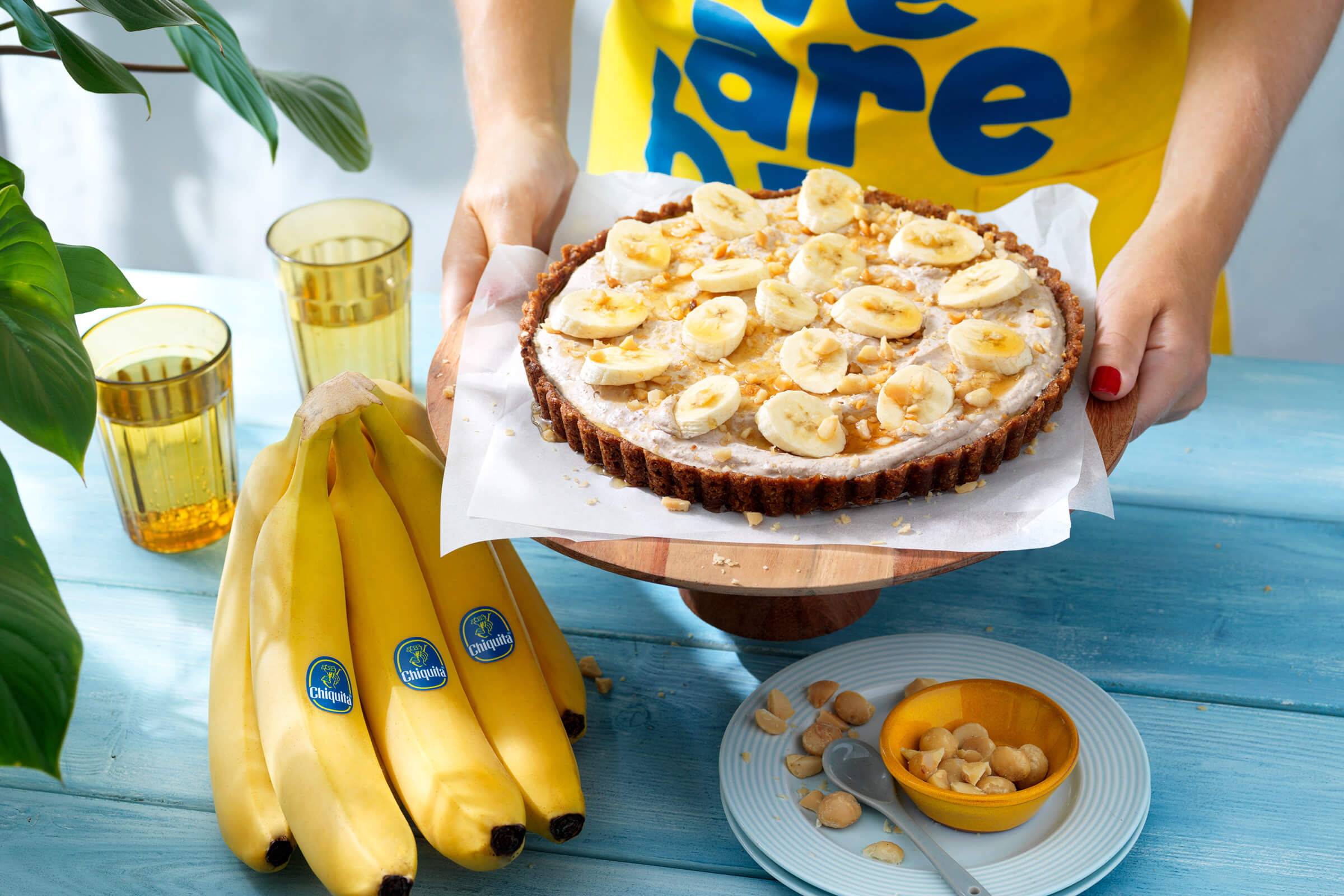 Einfacher Kuchen mit Chiquita Banane