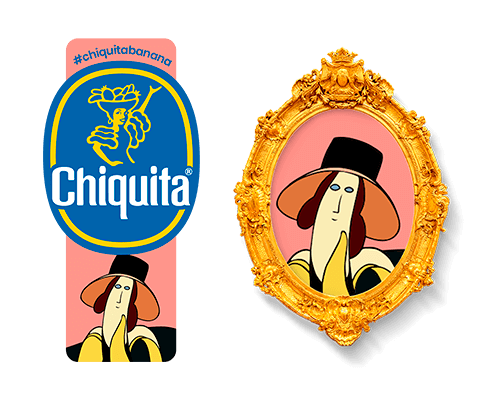 Chiquita-Artist-Sticker_Amedeo-modigliani