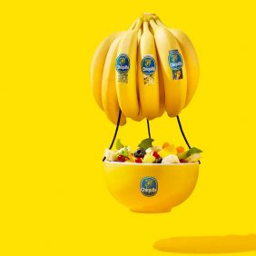 Klassischer Obstsalat mit Chiquita Bananen