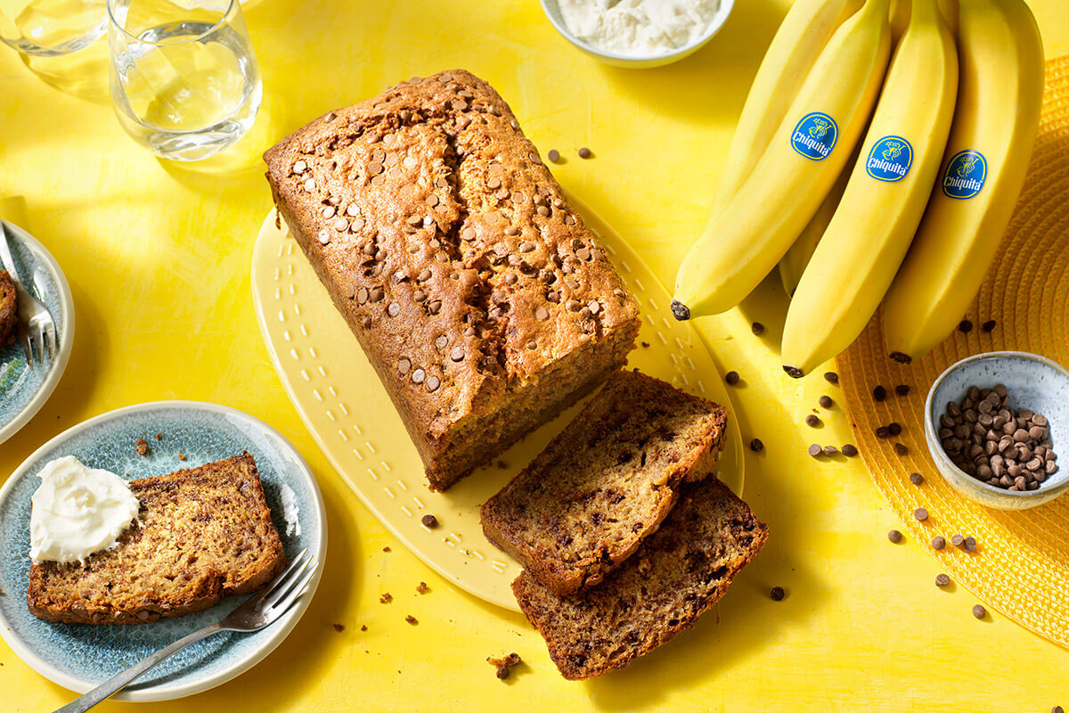 Bananenbrot mit Schokoladentropfen von Chiquita