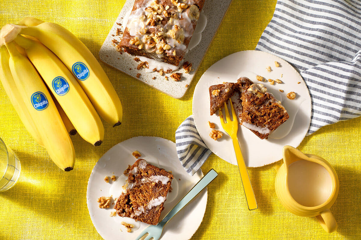 Eifreies Bananenbrot von Chiquita