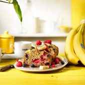 Glutenfreies Bananenbrot von Chiquita