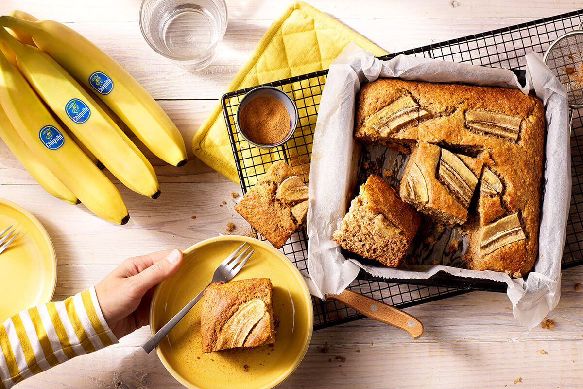 Gesundes Bananenbrot von Chiquita