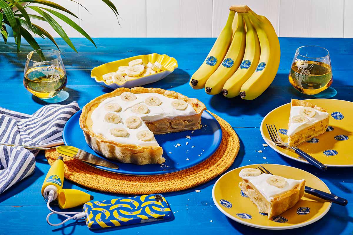 Chiquita Bananencreme-Kuchen
