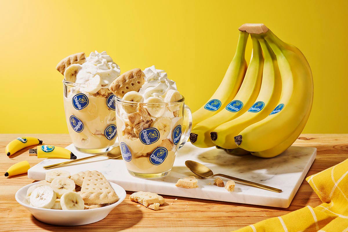 Chiquita Bananenpudding-Tassendessert