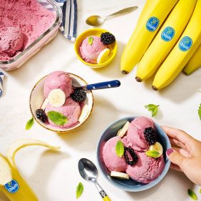 Gefrorene Bananen-Nicecream von Chiquita