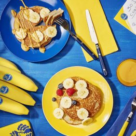 Post Workout Eiweißpfannkuchen mit Bananen von Chiquita