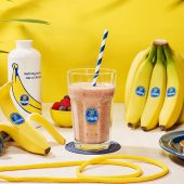 Workout-Bananen-Beeren-Eiweiß-Smoothie von Chiquita