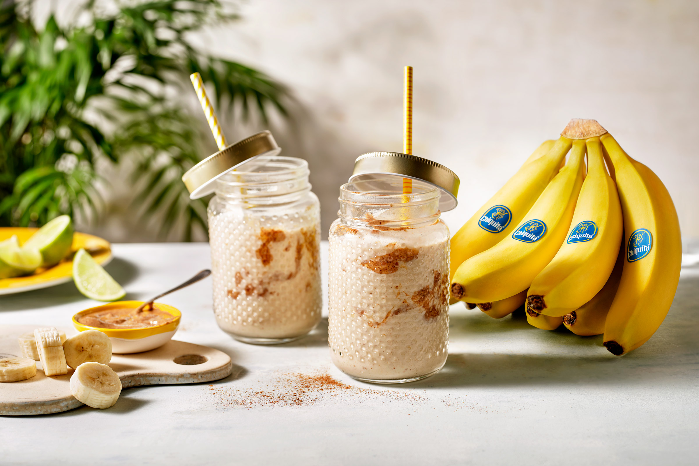 Gefrorener Chiquita Protein-Shake