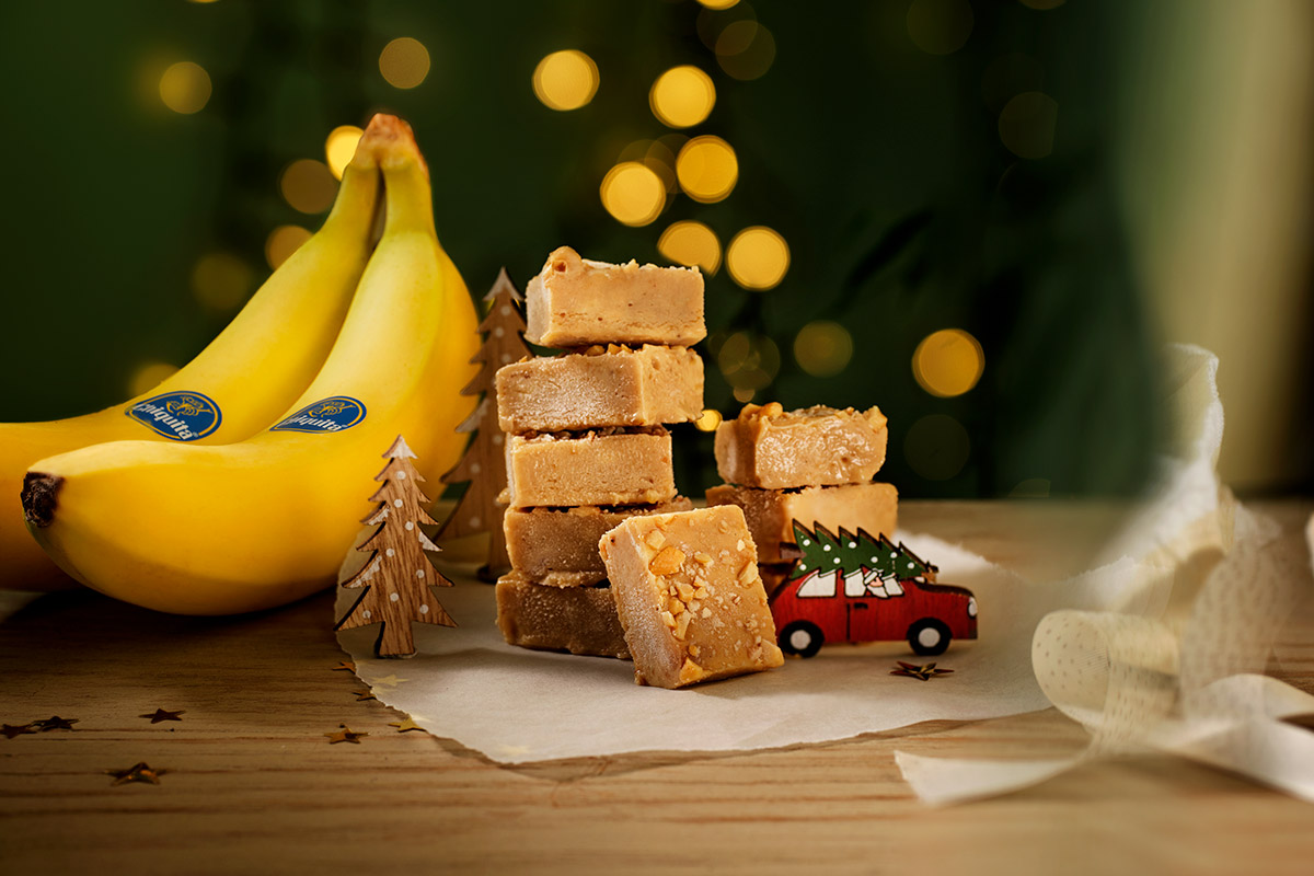 Bananen-Fudge: Leckerbissen aus zerdrückten Bananen, die dir auf der Zunge zergehen