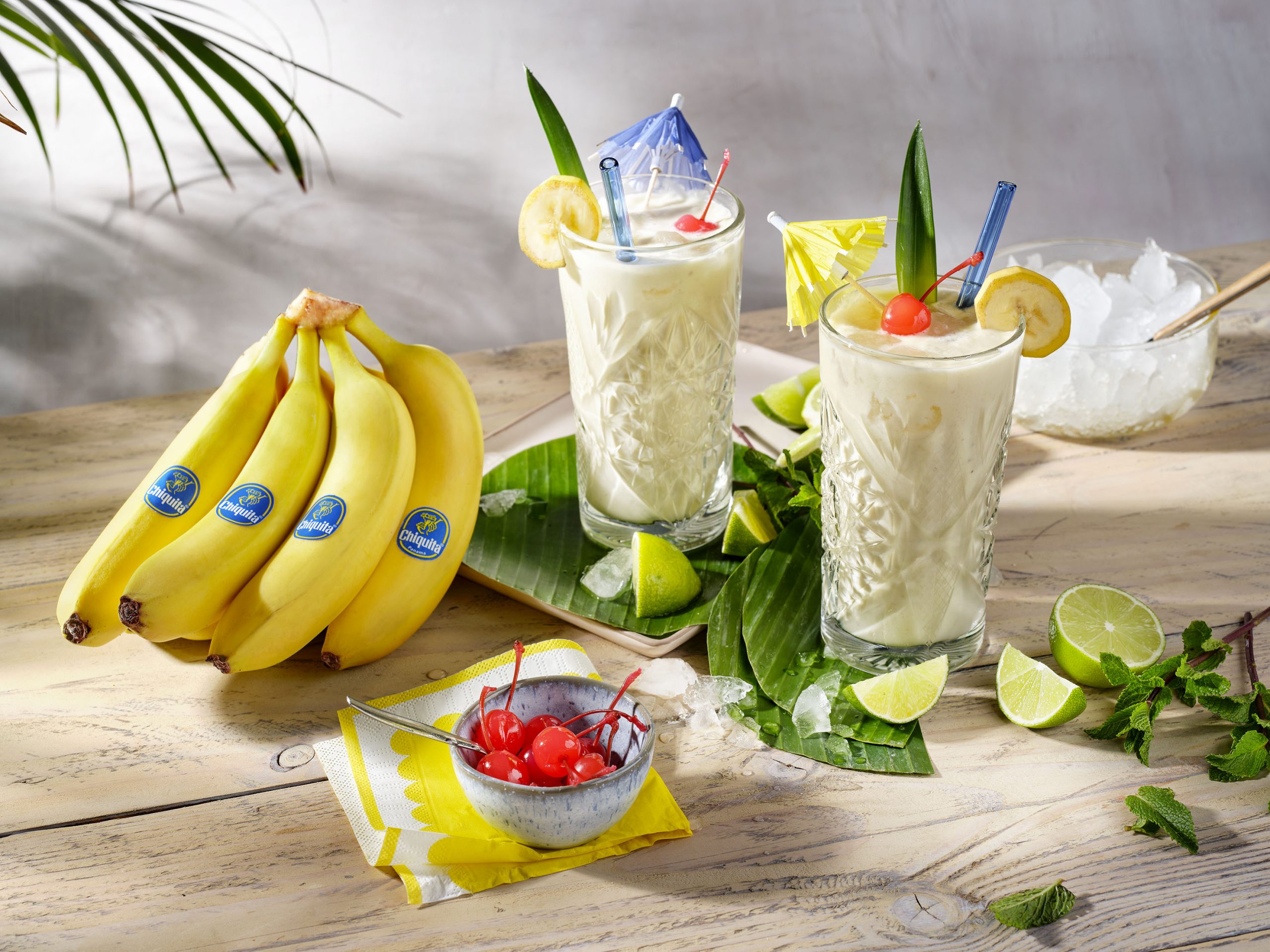 „Mocktail“ Colada mit Chiquita Bananen