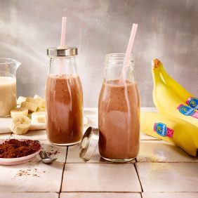 Würziger Smoothie mit Chiquita Bananen und Kakao