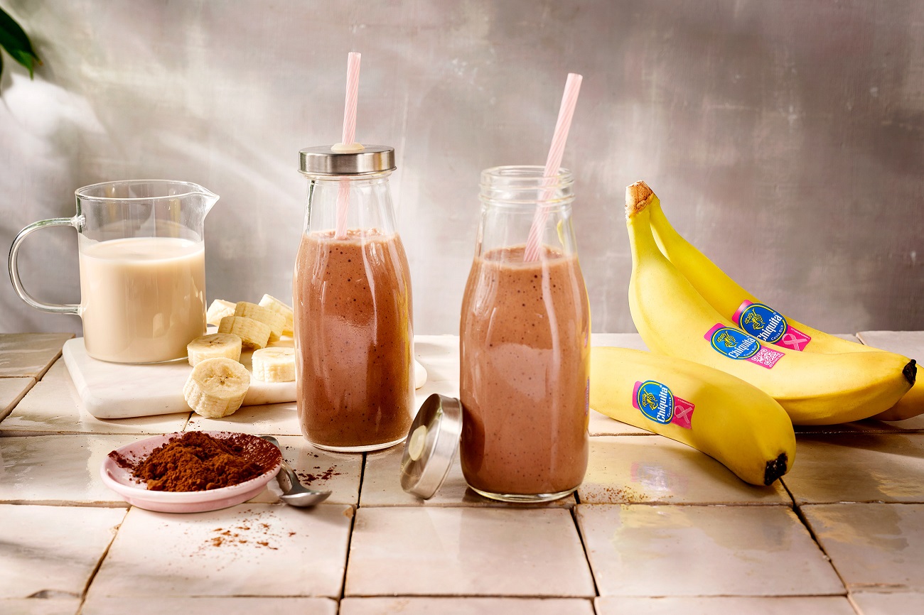 Würziger Smoothie mit Chiquita Bananen und Kakao