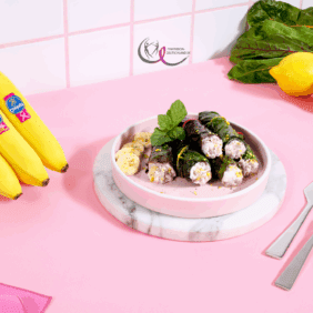 Mangoldrouladen mit Chiquita Banane und Ricotta