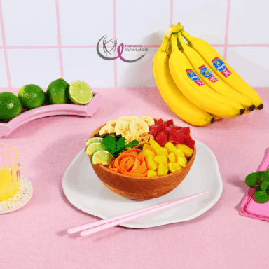 Tropische Bowl mit Chiquita Banane