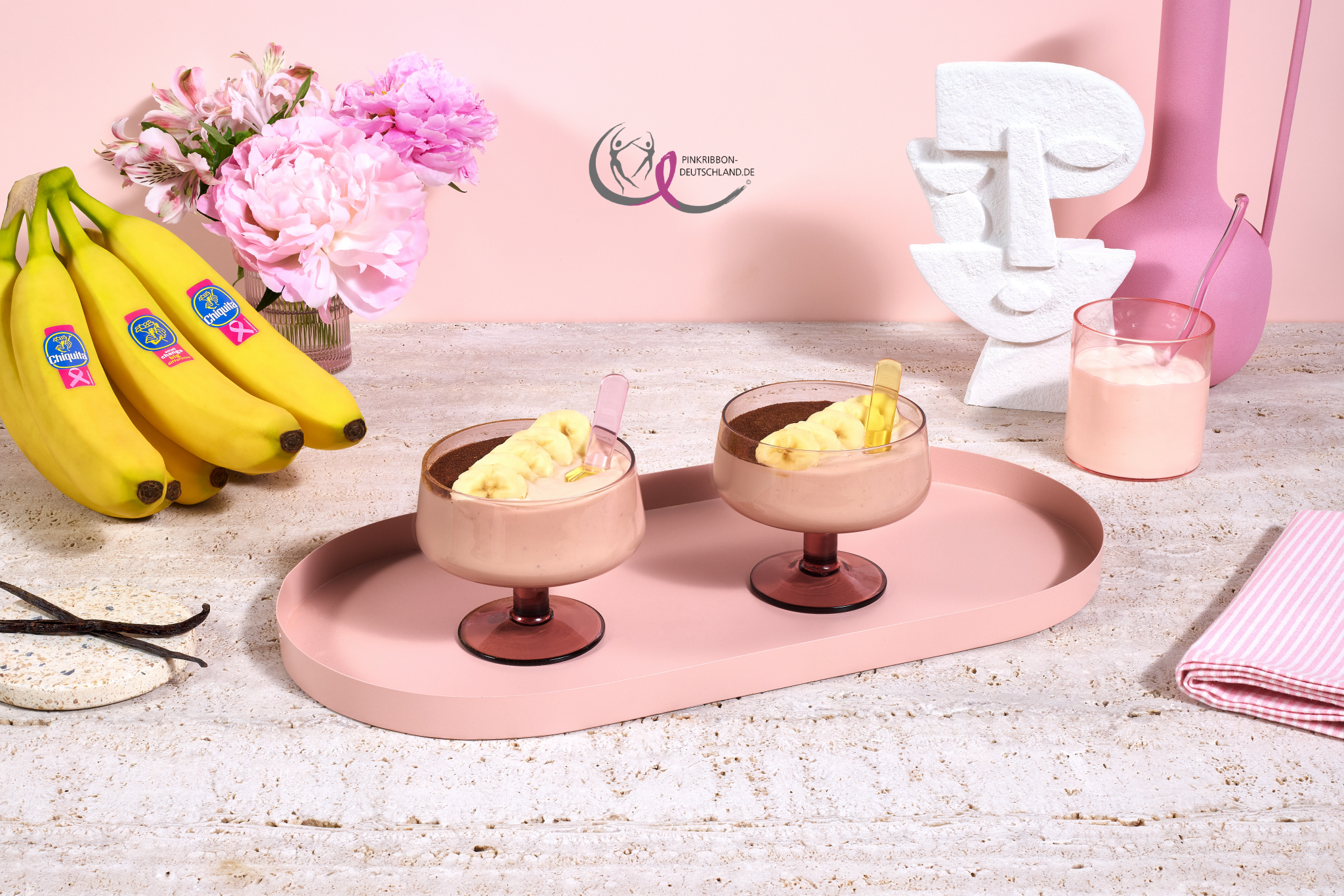 Cremiges Dessert mit Chiquita Banane und Joghurt