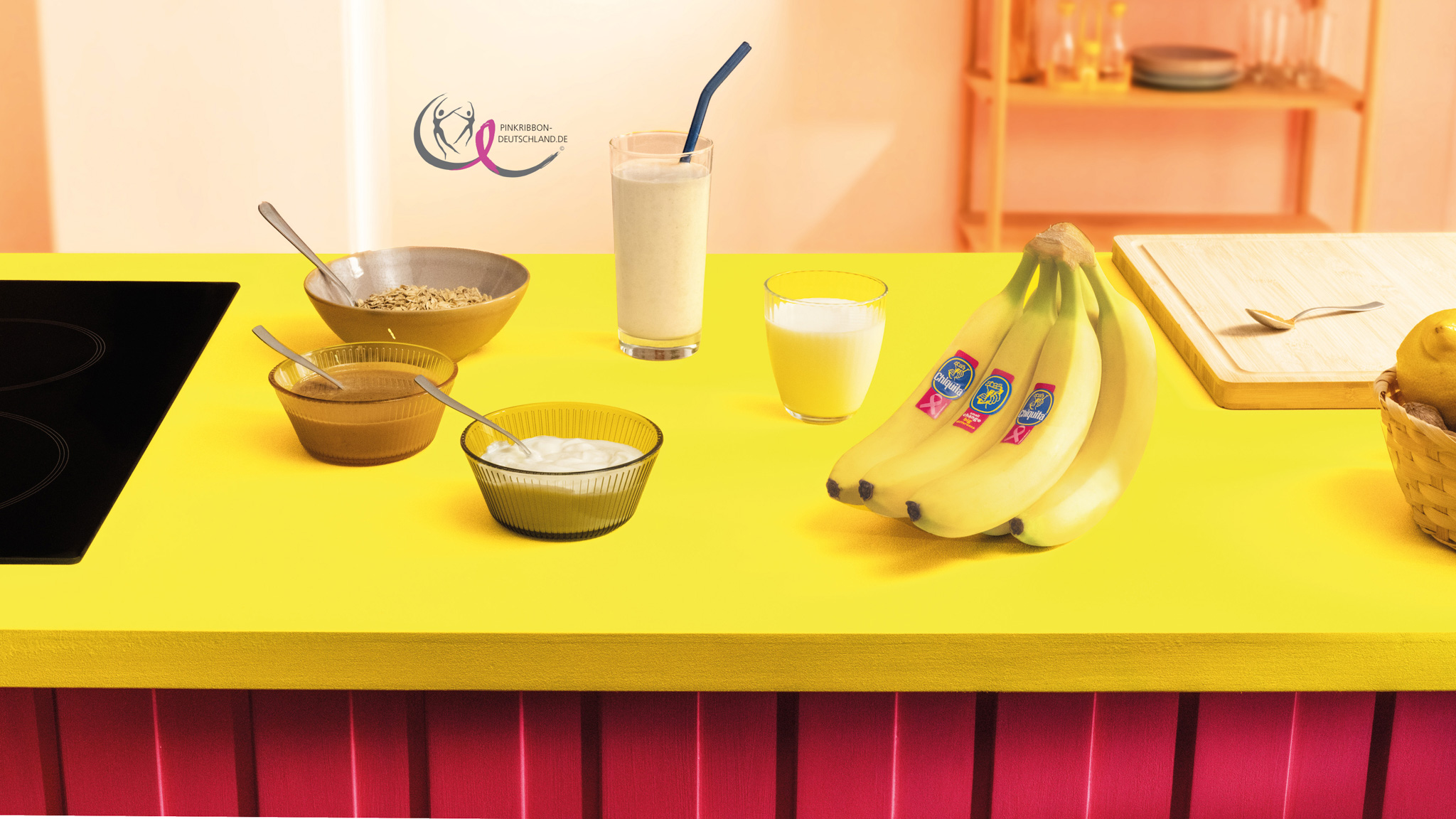 Chiquita Bananen-, Joghurt- & Erdnussbutter-Smoothie